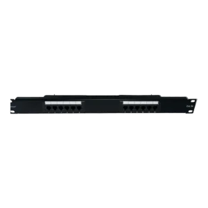 Keystone Patch Panel RJ-45 CAT 5E Unshielded / Multimedia 12 and 24 Ports 1U