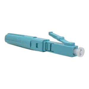 Pre-Polished LC Simplex Connector Multimode OM3 UPC/ Aqua