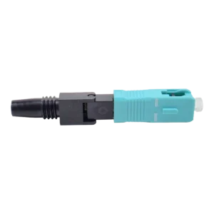 Pre-Polished SC Simplex Connector Multimode OM3 UPC/ Aqua