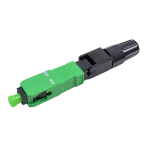 Pre-Polished SC Simplex Connector Single-Mode OS2 APC/ Green
