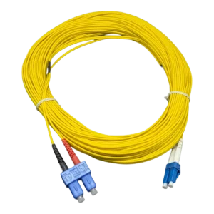 Duplex Jumper OS2 SC-LC UPC / 20m